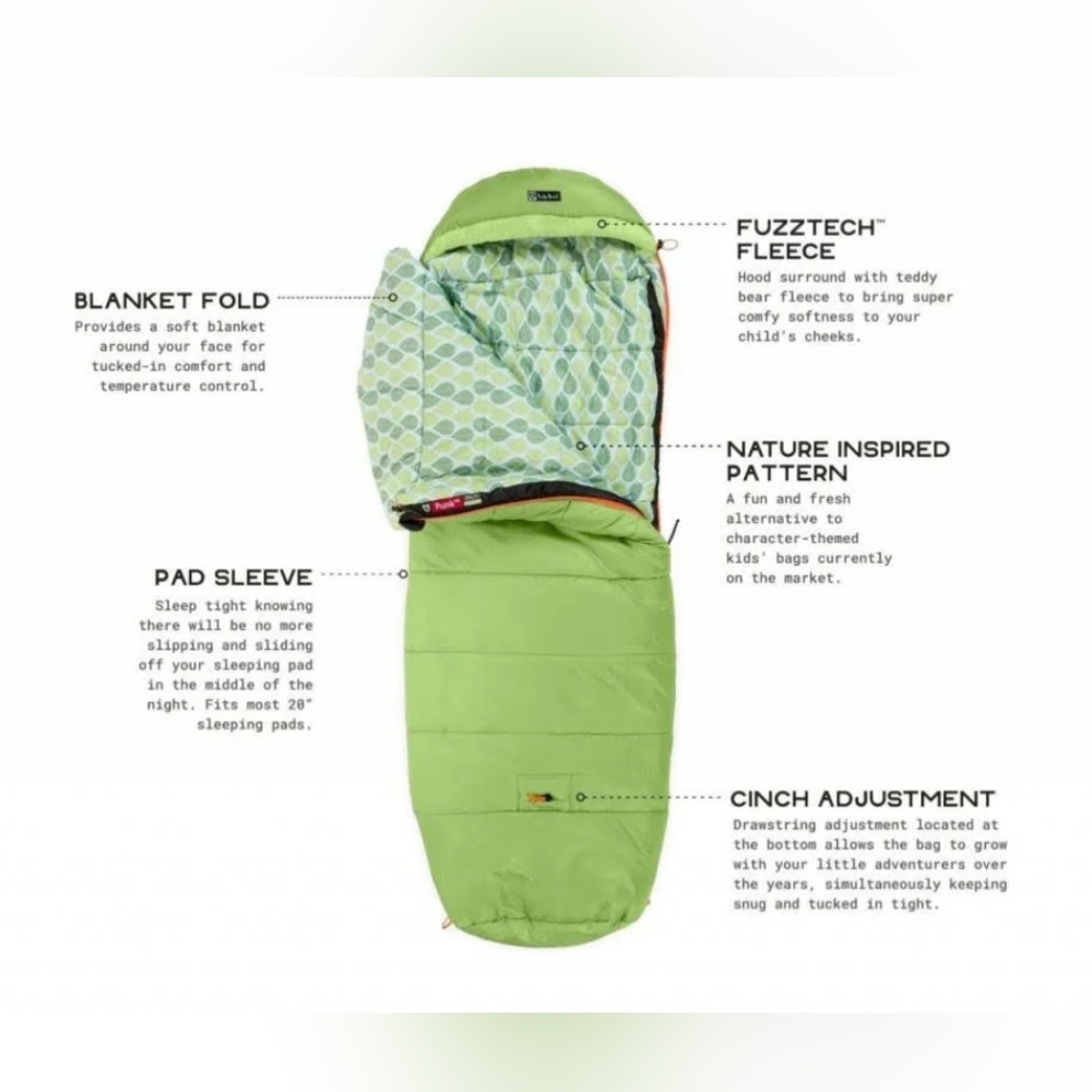 Nemo Punk Kid's Sleeping Bag